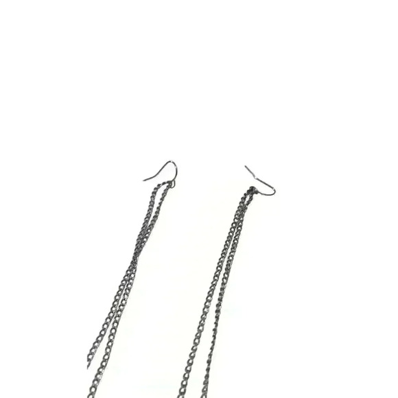 Long Feather Earrings with Ear Wire - Picture 4 of 4